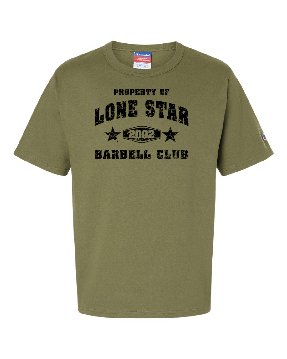 Lone Star Barbell Club variable Medium / Military Green Heritage Property Of Lone Star Barbell Pump Cover