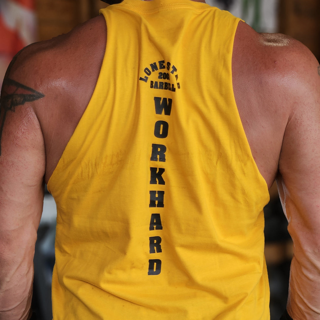 Work Hard Custom Cut Tank