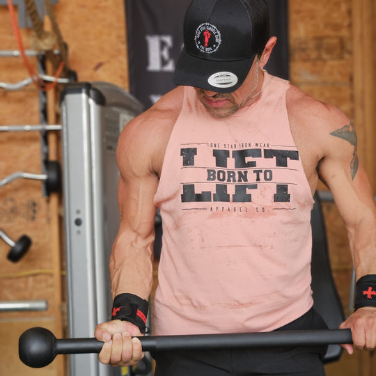 Born to Lift Cut Custom Cut Tank