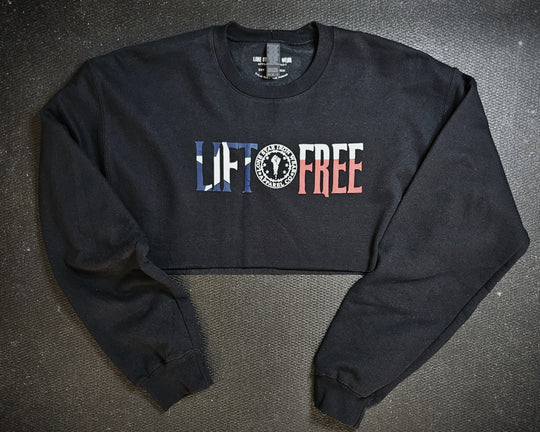 Lift Free Texas Cropped Crew