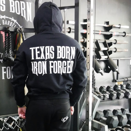 Texas Born Iron Forged Hoodie