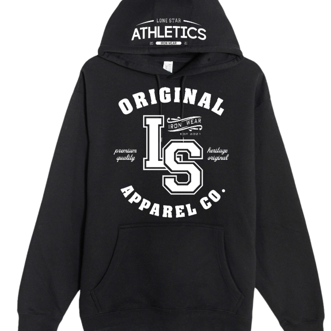 Lone Star Barbell Club variable Black / Medium Collegiate Hoodie