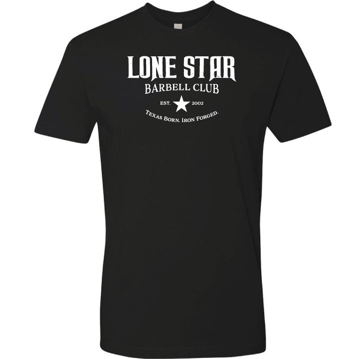 Lone Star Barbell Club variable Black / Small Lone Star Est 2002 Tee