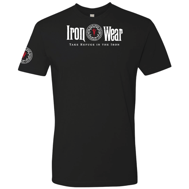 Lone Star Barbell Club variable Black / Small Take Refuge in the Iron Tee