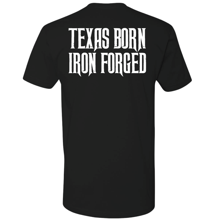 Lone Star Barbell Club variable Black / Small Texas Born Iron Forged Tee