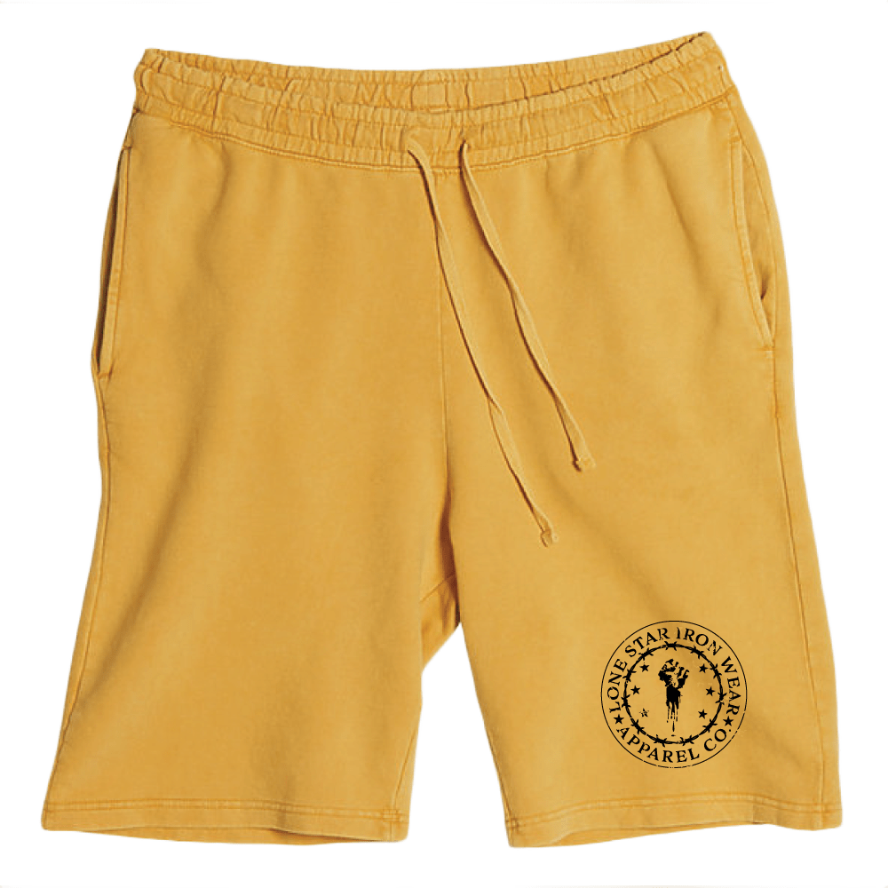Lone Star Barbell Club variation Gold / XS Vintage Wash Shorts