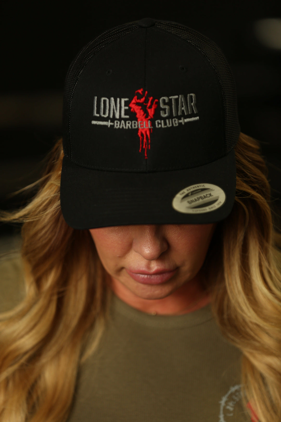 Lone Star Barbell Club simple Lone Star Barbell Club Gym Trucker Hat
