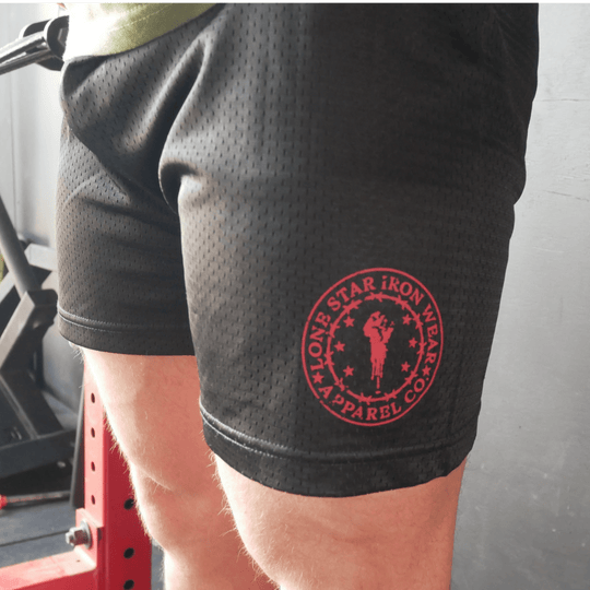 Lone Star Barbell Club variable PT Shorts 5 inch