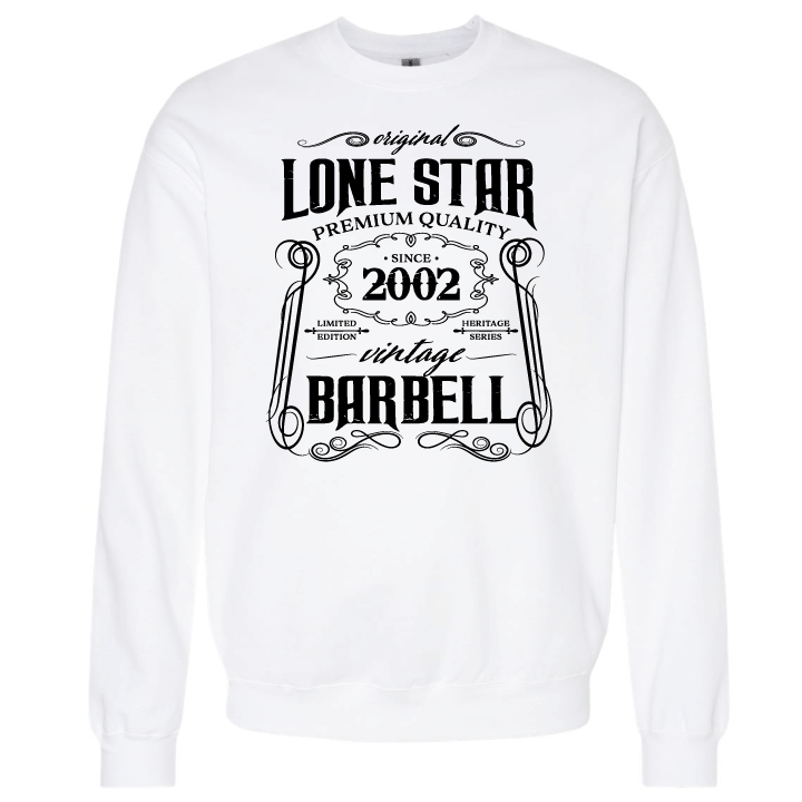 Lone Star Barbell Club variable Small / White Whiskey Barbell Crew