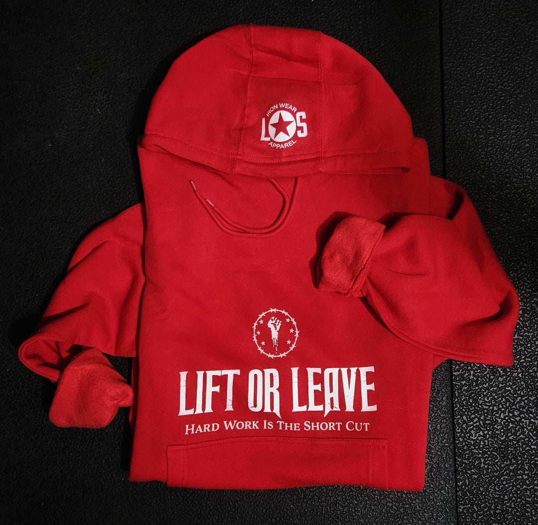 Lone Star Iron Wear variable Lift or Leave Hoodie