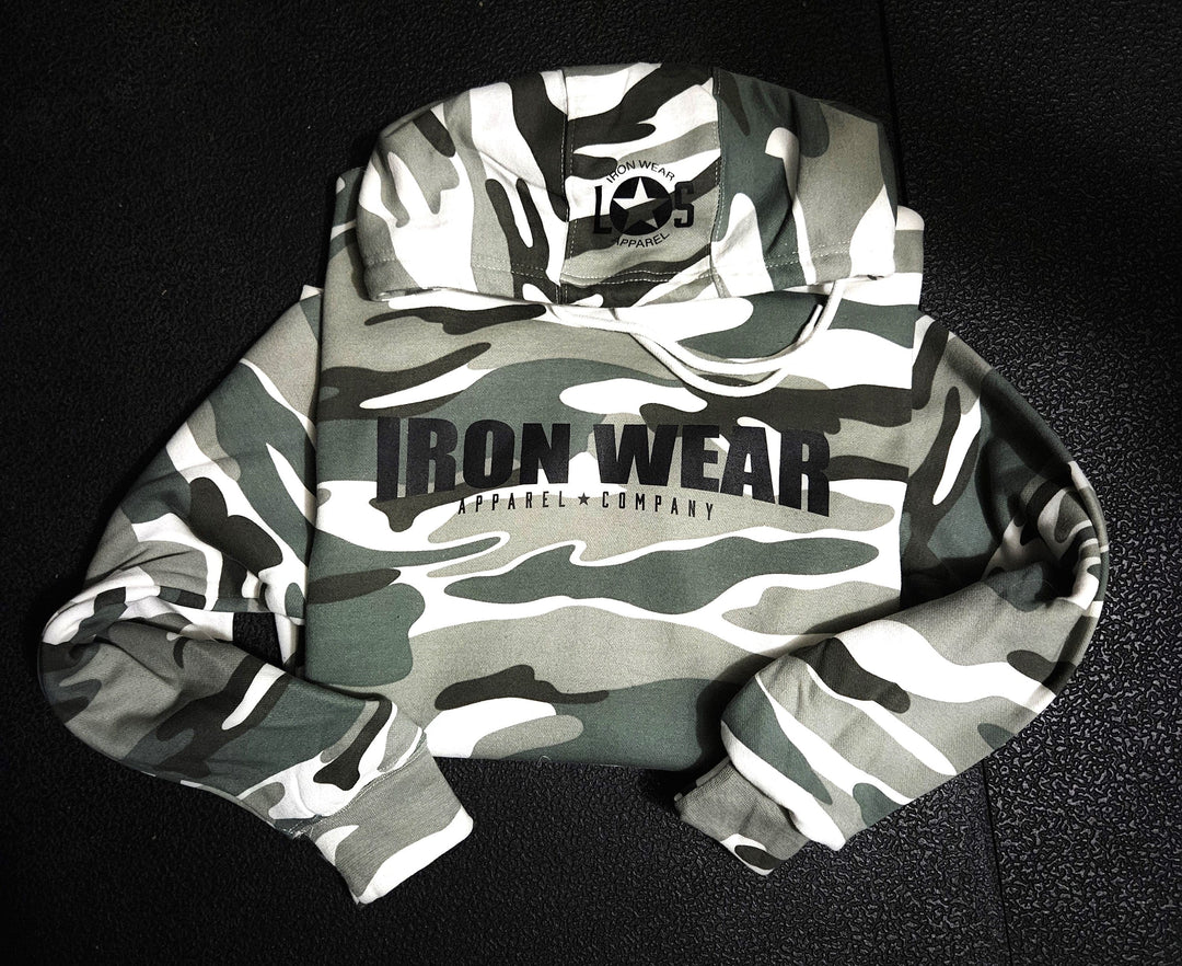 Lone Star Iron Wear variable MEDIUM Sage Camo Hoodie